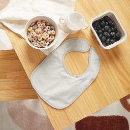 bieco 5er Set Lätzchen slate - 1 Set