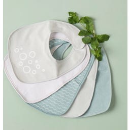 bieco 5er Set Lätzchen slate - 1 Set