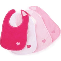 bieco 4er Set Lätzchen Cherry Blossom - 1 Set