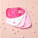 bieco 4er Set Lätzchen Cherry Blossom - 1 Set
