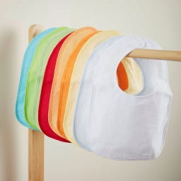 bieco 10er Set Lätzchen Rainbow - 1 Set