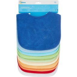 bieco 10er Set Lätzchen Rainbow - 1 Set
