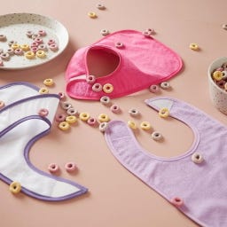 bieco 10er Set Lätzchen Unicorn - 1 Set
