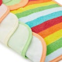 bieco 6er Set Schlupflätzchen Rainbow - 1 Set