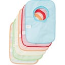 bieco 6er Set Schlupflätzchen Rainbow - 1 Set