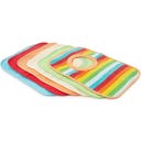 bieco 6er Set Schlupflätzchen Rainbow - 1 Set