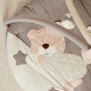 Spieldecke Schlafbärchen mit Activitybogen - slate - 1 Stk
