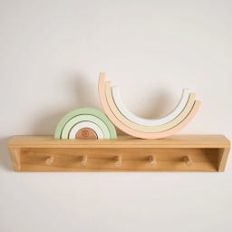 bieco Regenbogen Hase Fine - 1 Stk