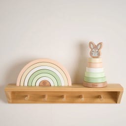 bieco Regenbogen Hase Fine - 1 Stk