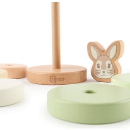 bieco Stapelturm Hase Fine - 1 Stk