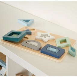 bieco Holzpuzzle Formen - 1 Stk