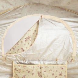 Strandmuschel mit UV-Schutz vintage flowers - 1 Stk