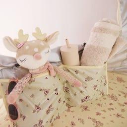 Strandmuschel mit UV-Schutz vintage flowers - 1 Stk