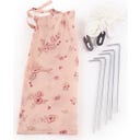 Strandmuschel mit UV- Schutz dreamy flowers - 1 Stk