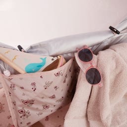 Strandmuschel mit UV- Schutz dreamy flowers - 1 Stk