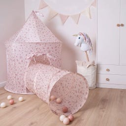 bieco Pop Up Spieltunnel dreamy flowers - 1 Stk