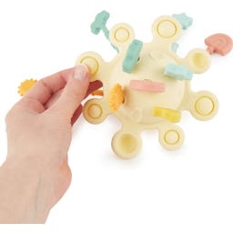 Silikon Montessori Aktivitätsspielzeug banana - 1 Stk