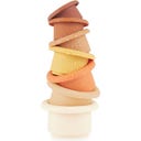 Silikon Stapelbecher Chocolate Bliss 7-tlg. - 1 Stk