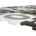 Puzzlematte Buchstaben black & white 26 Teile - 1 Stk