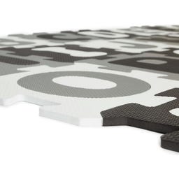 Puzzlematte Buchstaben black & white 26 Teile - 1 Stk