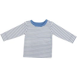 Beauty Baby Langarmshirt Boy 2er-Pack blau - 74-80