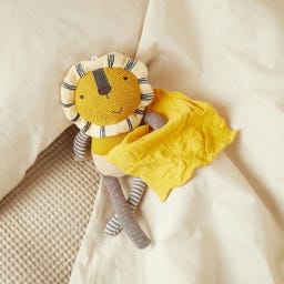 bieco Kuscheltier Löwe mit Schmusetuch - 1 Stk