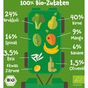 Bio Quetschie 'Birne, Brokkoli, Spinat, Mango, Banane, Reis' - 100 g