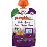 Bio Quetschie 'Kürbis, Birne, Apfel, Pflaume, Hafer'