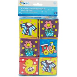 bieco 6 Bunte Zuordnungswürfel - 1 Stk