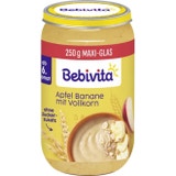 Bio Babygläschen Apfel Banane mit Vollkorn