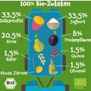 Bio Quetschie 'Süßkartoffel, Joghurt, Birne, Trockenpflaume, Hafer, Quinoa' - 100 g