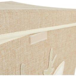 bieco Aufbewahrungsbox Reh Ella mit Deckel - 1 Stk