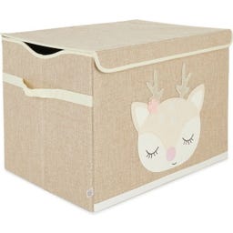 bieco Aufbewahrungsbox Reh Ella mit Deckel - 1 Stk