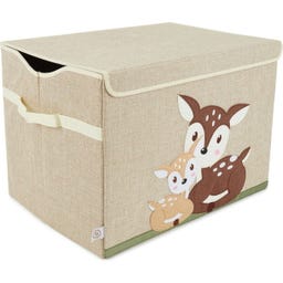 bieco Aufbewahrungsbox Rehe mit Deckel - 1 Stk