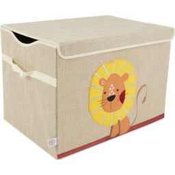 bieco Aufbewahrungsbox Löwe mit Deckel - 1 Stk