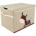 bieco Aufbewahrungsbox Esel mit Deckel - 1 Stk