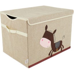 bieco Aufbewahrungsbox Esel mit Deckel - 1 Stk