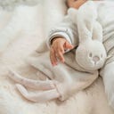 Nattou Lapidou Kuscheltuch Sandfarbe - 1 Stk