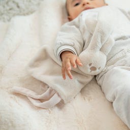 Nattou Lapidou Kuscheltuch Sandfarbe - 1 Stk