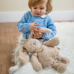 Nattou Lapidou Kuscheltier Teddy Sandfarbe - 1 Stk