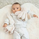 Nattou Lapidou Kuscheltuch Sandfarbe - 1 Stk