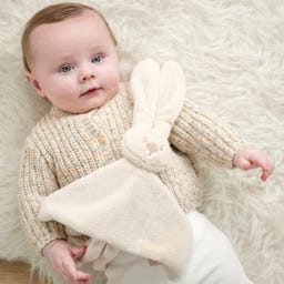 Nattou Lapidou Kuscheltuch Sandfarbe - 1 Stk