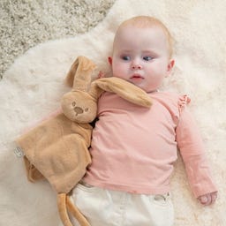 Nattou Lapidou Kuscheltuch warm beige - 1 Stk