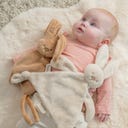 Nattou Lapidou Kuscheltuch warm beige - 1 Stk
