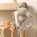 Nattou Lapidou Rücksack Hase Cord Sand - 1 Stk