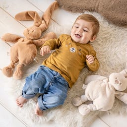 Nattou Lapidou Kuscheltier warm beige - 1 Stk
