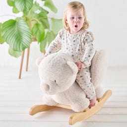 Nattou Teddy Schaukeltier Teddy Bär ecru - 1 Stk