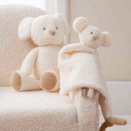 Nattou Teddy Maxi-Kuscheltuch Maus - 1 Stk