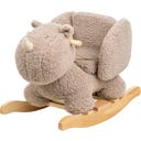 Nattou Teddy Schaukeltier Teddy Nashorn taupe