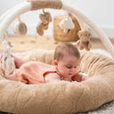 Nattou Teddy Krabbeldecke Naturel - 1 Stk
